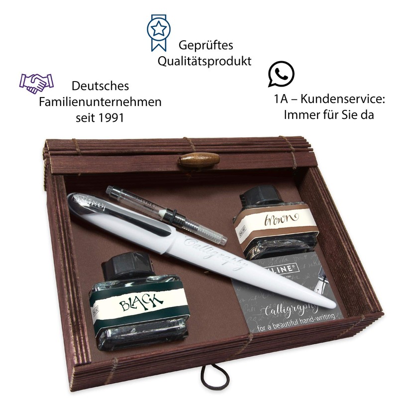 Online Calligraphy Set Air White