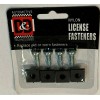 D&D 4 Pieces set NYLON & METAL LICENSE PLATE FASTENERS