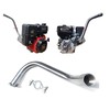 ARSPORT Exhaust Header pipe 1'' BSP female thread compatible with