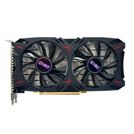 QTHREE GTX 960 4GB GDDR5 Graphics Card, 128 Bit, HDMI DVI DP, Desktop Gaming Graphics Card for PC, Computer GPU, PCI Express x16, DirectX 12, 6 PIN Additional Power Connector