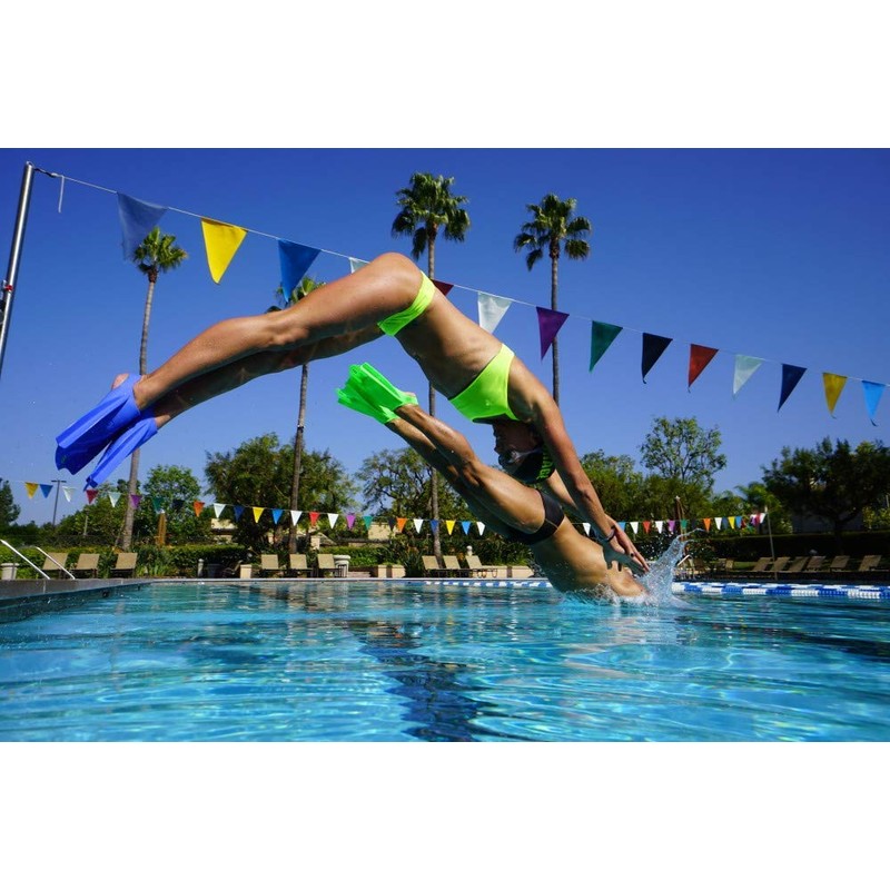 Elite 2 Fins (Green, S)
