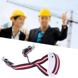 RSYHVG Hard Hat Safety Construction White Hard Hat Chin Strap Detachable Sling Safety Helmet Builders Hat for Helmet Lower Jaw