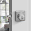 Adjustable Deadbolt Latch with 2-3/8'' or 2-3/4'' Backset Replacement Latch