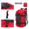 Alomejor Climbing Bag Foldable Waterproof Climbing Bag Mountaineering Shoulder Backpack