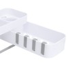 No Drilling Corner Shower Shelf Wall Mounted Bathroom Storage Rack