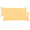 CelinaTex BeBasic Pillowcase Double Pack 40 x 145 cm Cream