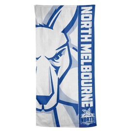 North Melbourne Kangaroos AFL Footy Beach Bath Towel