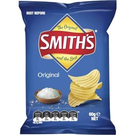 Smiths Bulk Smiths Crinkle Cut Original 60g ($2.70 each x 12 units)