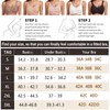 WOWENY Wireless Bras Padded with Support Seamless V Neck Lace