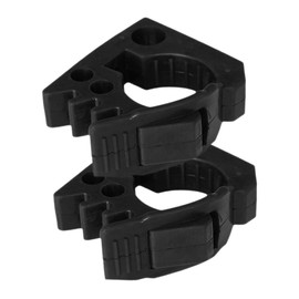 Ciieeo 2Pcs Quick Release Rubber Clamp for Mounting Tools and Equipment Adjustable Grip for Shovels Off and Luggage Racks and Easy to Use