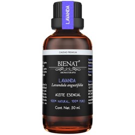 Bienat | Aceite Esencial de Lavanda 50mL Natural | Difusor y Aromaterapia