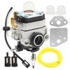 JUUDDENPARTS 20016-81020 Carburetor for Ryobi S430 Lawn Mower RY34001 RY34005