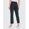CRZ YOGA Womens High Waisted 4-Way Stretch Golf Capris 25"