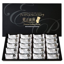 Sanyodo Tokyo Souvenir Ginza Premium Excellent Chocolat, Pack of 20