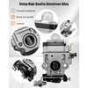 Carburetor Carb Kit Fit for 46cc Craftsman Backpack Blower CM46BT