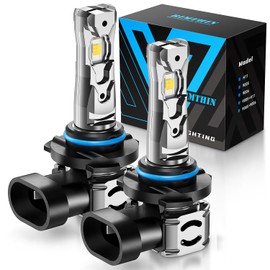 rimthin 9006 Bulbs or 9006 Fog Lights Bulb, 32,000LM 800% Super Bright with Cooling Fan, Pack of 2