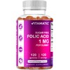 Vitamatic Folic Acid Gummies 1000 mcg (1 mg) - an