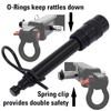 TowWorks 79632 Keyed Alike 5/8" Trailer Hitch Lock Set with
