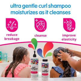 SO COZY SoCozy Curl Shampoo | For Kids Hair | Ultra-Hydrating Cleanser | No Parabens, Sulfates, Synthetic Colors or Dyes, Sweet-Crme, 10.5 Fl Oz