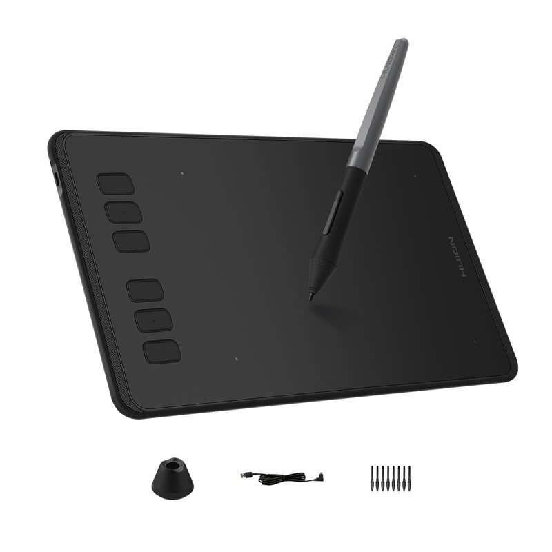HUION Inspiroy H640P Drawing Tablet, 6x4 inch Digital Art with
