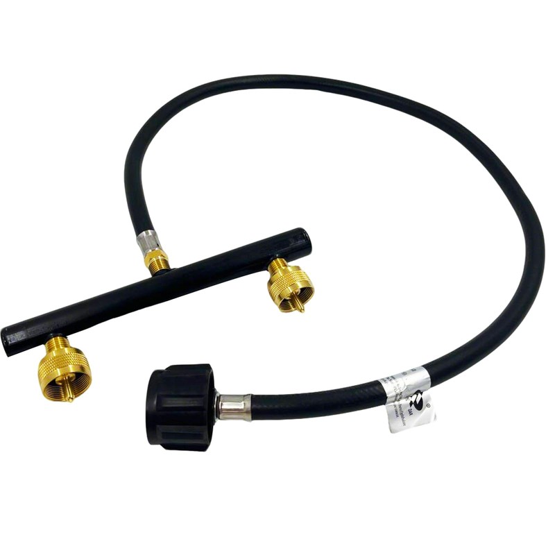 MENSI Dual Propane Refill Adapter Kit, 2 x 1lb Adapters
