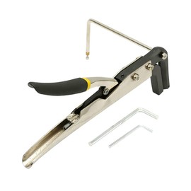 Bending Pliers, Manual Sheet Metal Strip Arc/Angle Bending Pliers, Steel Pliers, Clamp, Letter Tools, Penguin Folding Pliers (B: Angle Bending Pliers)