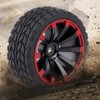 RC Car Tires, RC Car Rubber Tire 4 Pcs/Set Tires