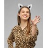 Grey Wolf Ears Headband Grey Cat Ears Headband Gray Fox