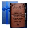 To My Friend Leather Journal, Engraved Gift Pen, Roller Ballpen,