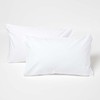 HOMESCAPES White Kid’s Pillowcases 60 x 40 cm 2 Pack