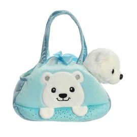 Aurora - Fancy Pals - 7" Peek-A-Boo Polar Bear Fashionable Stuffed Animal