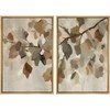 MUDECOR Framed Canvas Print Wall Art Set Abstract Leaf Branch