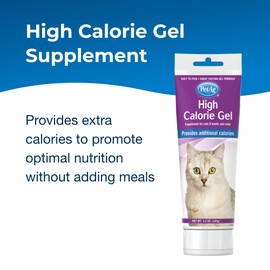 PetAg High Calorie Gel Supplement for Cats - 3.5 oz, Pack of 2 - Chicken Flavor - Provides Extra Calories for Cats 8 Weeks and Older - Easy to Digest