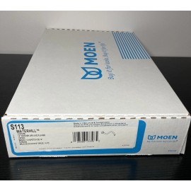 Moen Waterhill S113 14" Shower Arm & Flange in Polished Chrome (NEW)