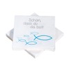 20 Serviettes Fish Ichthys 'Schön, dass du da bist!' 33