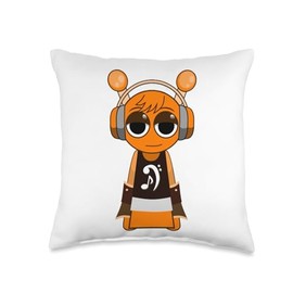 Oren Sprunky Rejoyed | Simon Funbot Jevin Raddy Throw Pillow