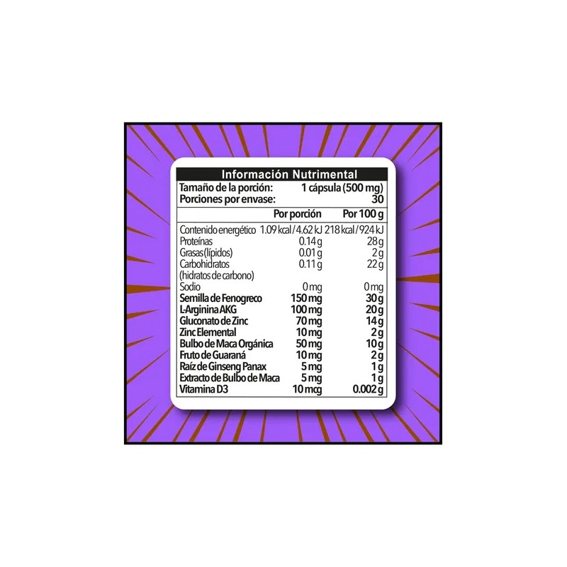 Galloton Vital Multivitamínico Para Hombre | 30 Días