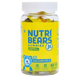 Generic Generic for Kids and Teens, 30 Gummy Chewables, Strawberry and Mango Flavour, Natural Gelatin Free Vegetarian Supplement for Strong Teeth and Bones