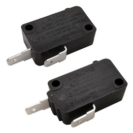Microwave Oven Door Switch Replacement Part, 16A 125VAC, KW3AT-16 (Downward Compatible with KW3A-16), Normally Open + Normally Closed
