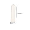 Outanaya 5pcs Reusable Essential Oil Nasal Tube White Aromatherapy Breathing