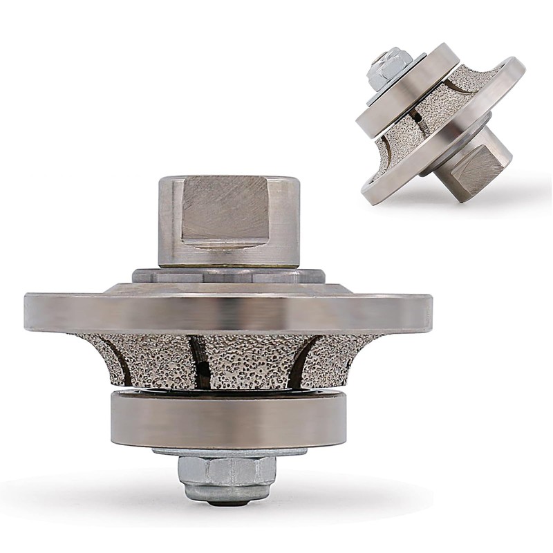 B10 3/8 Inch Grinding Roughing & Cutting Material, Half Bullnose