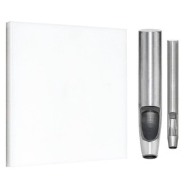 Grommet Tool Kit Oval Eyelets Impact Stamp Tarpaulin Eyelets Impact Eyelets DIY Leather Craft Tool with Base for Punch Hole Shoes Luggage Leather Tarpaulin Tents Awnings