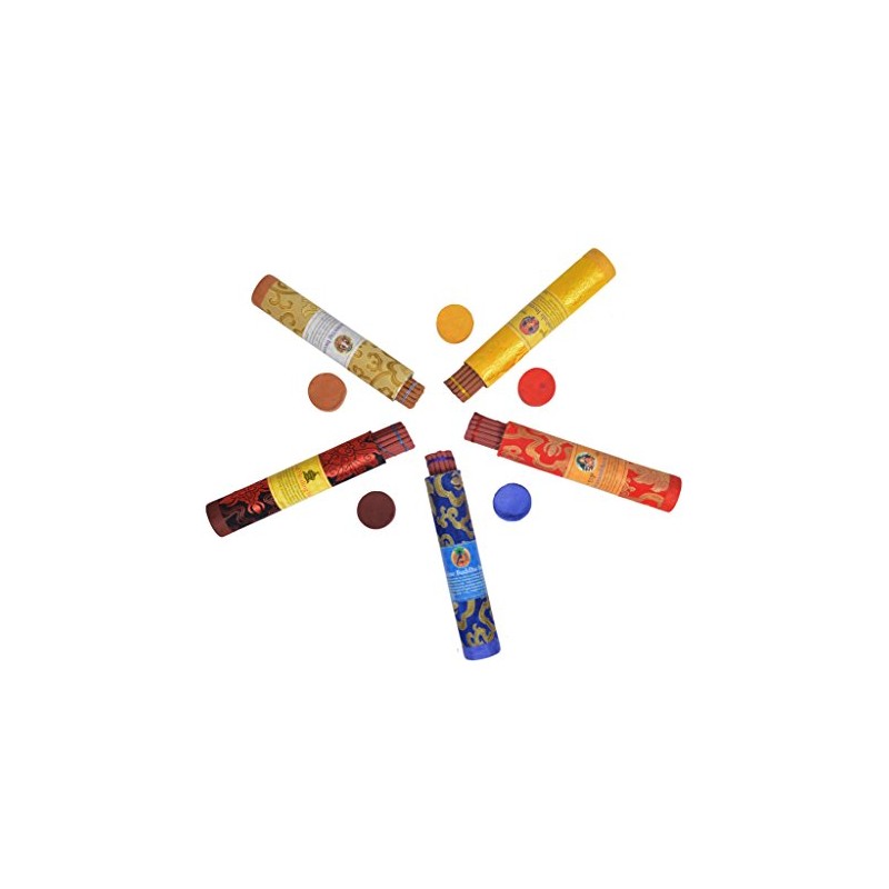 Bermoni Bhutanese Aromatic Incense Tibetan Meditation Joss Incense Sticks- Pack