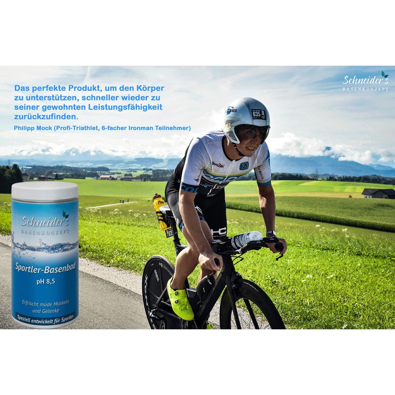 Schneider's Athletes Bath Salt - Ideal for Athletes - Supports