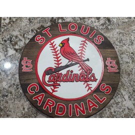 Handmade St Louis Cardinals Sign