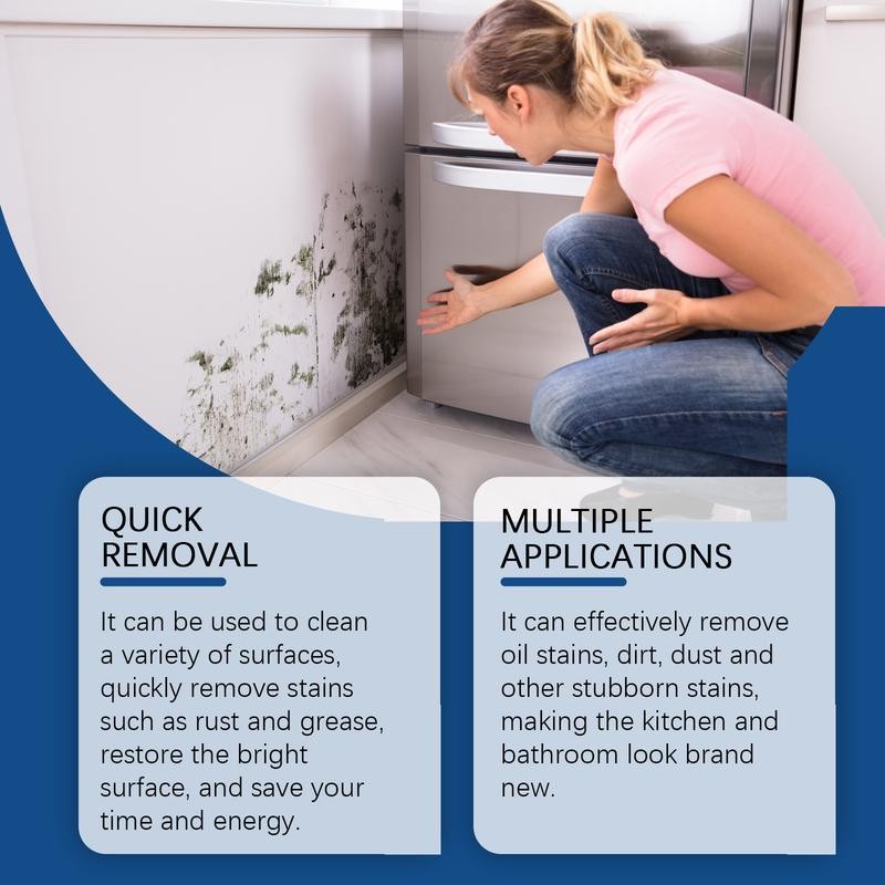 Mould Cleaner Spray,Prevent Mold Regrowth, Powerful Multi-Purpose Foam Cleaner for