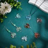 PH PandaHall 16pcs 8 Styles Tree of Life Pendant Natural