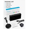 Mesqool Extra Loud Alarm Clock with Vibration for Bedroom, Bed