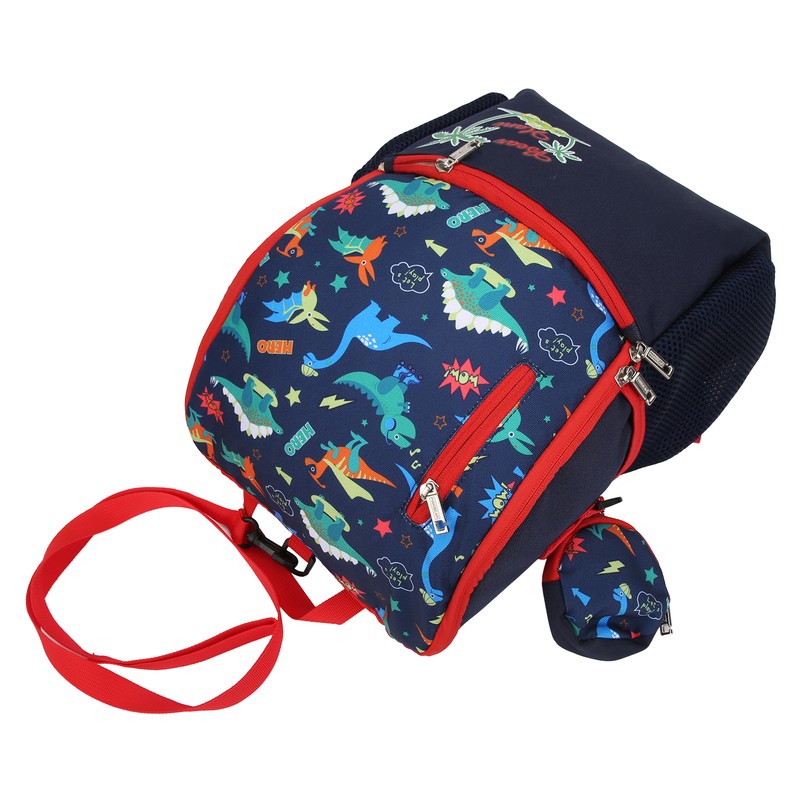 Children Cartoon Dinosaur Pattern Backpack Kid Cute Travel Portable Schoolbag