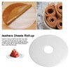 Qinlorgo Dehydrator Sheets, Reusable Roll Leathers, Fruit Roll Sheets, Round,